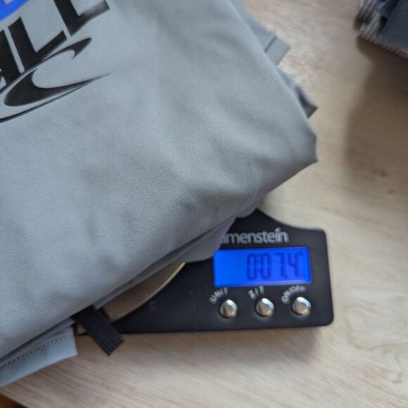 O'Neill Men's Gray Short Sleeve Rash Guard Medium - Picture 10 of 10